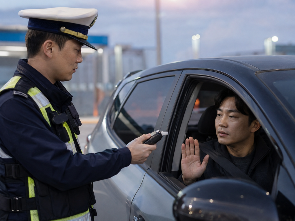 음주측정 거부 처벌 관련 현장 사진 1