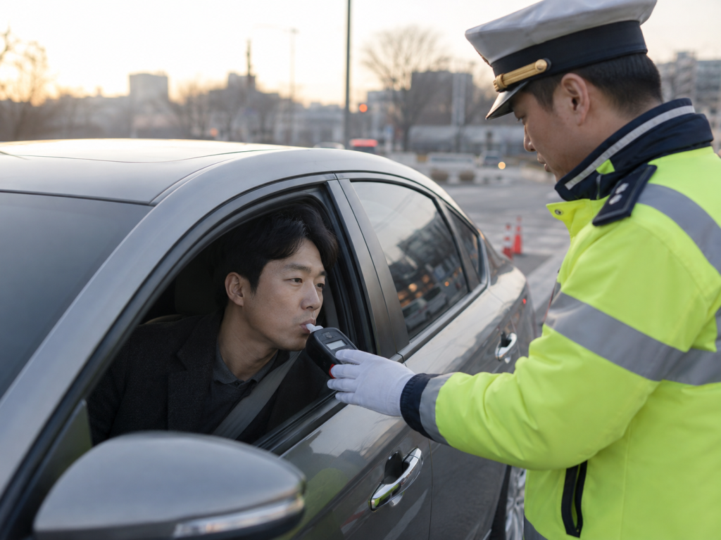 음주운전 단속 통계 관련 현장 사진 2